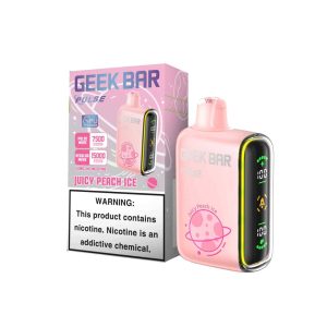 Geek Vape Pulse 15000 Puff Disposable Juicy Peach Ice – Puffezee