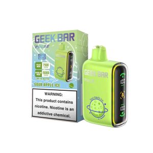 Geek Vape Pulse 15000 Puff Disposable Sour Apple Ice – Puffezee