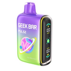 Geek Vape Pulse 15000 Puff Disposable Sour Edition Sour Blue Dust – Puffezee