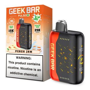 Geek Vape Pulse X 25000 Puff Disposable Jam Edition Peach Jam – Puffezee