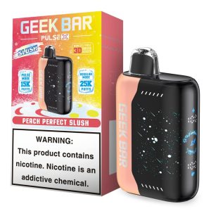 Geek Vape Pulse X 25000 Puff Disposable Slush Edition Peach Perfect Slush – Puffezee