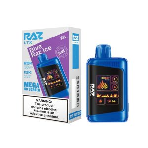 Geek Vape Raz LTX 25K Puff Disposable Blue Raz Ice – Puffezee