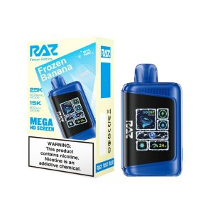 Geek Vape Raz LTX 25K Puff Disposable Frozen Banana – Puffezee