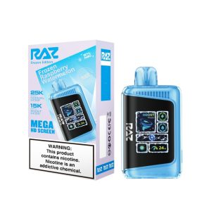 Geek Vape Raz LTX 25K Puff Disposable Frozen Raspberry Watermelon – Puffezee
