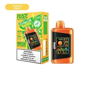 Geek Vape Raz LTX 25K Puff Disposable Gush Edition Tropical Gush – Puffezee