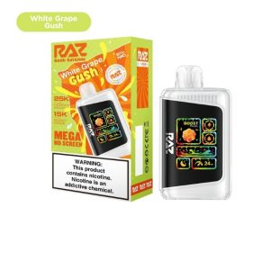 Geek Vape Raz LTX 25K Puff Disposable Gush Edition White Grape Gush – Puffezee