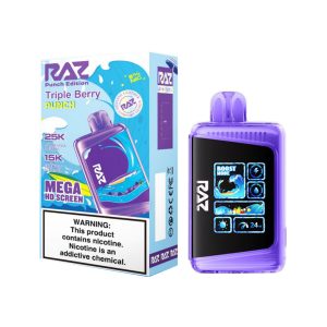 Geek Vape Raz LTX 25K Puff Disposable Punch Edition Triple Berry Punch – Puffezee