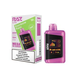 Geek Vape Raz LTX 25K Puff Disposable Rainbow Rain – Puffezee