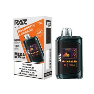 Geek Vape Raz LTX 25K Puff Disposable Raspberry Limeade – Puffezee