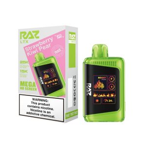 Geek Vape Raz LTX 25K Puff Disposable Strawberry Kiwi Pear – Puffezee