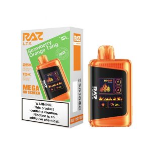 Geek Vape Raz LTX 25K Puff Disposable Strawberry Orange Tang – Puffezee