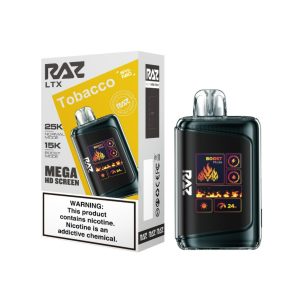Geek Vape Raz LTX 25K Puff Disposable Tobacco – Puffezee