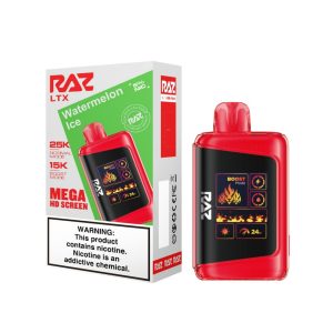 Geek Vape Raz LTX 25K Puff Disposable Watermelon Ice – Puffezee
