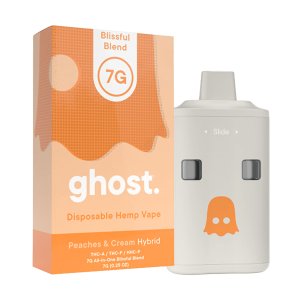 Ghost Blissful Blend All-In-One Slide Piece THC-A THC-P HHC-P Disposable - 7G at Puffezee