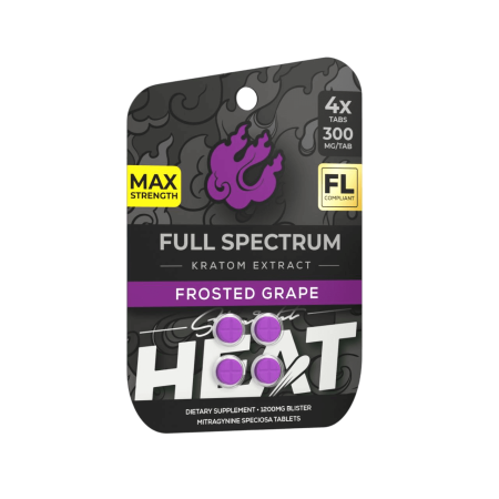 HEAT Full Spectrum Kratom Extracts 4CT