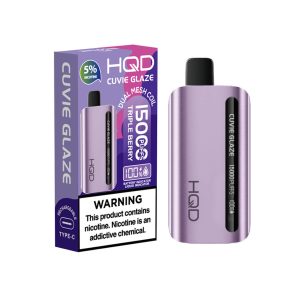 HQD Cuvie Glaze 15000 Puff Disposable Triple Berry – Puffezee