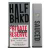 Half Bak'd Live Sauce'D Private Reserve Disposable 1G at Puffezee