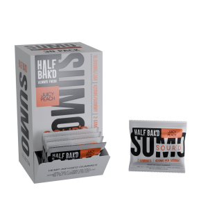 Half Bak'd Sumo Sour'D Blend Infused Gummies - 30COUNT at Puffezee