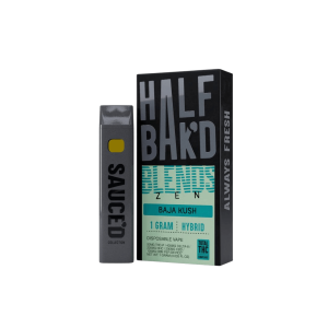 Half Bak'd Zen Blends Disposable 1G at Puffezee