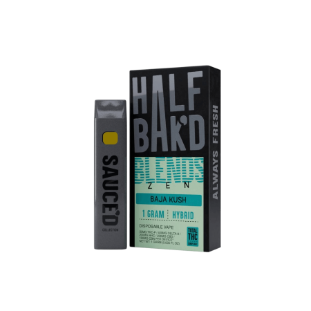 Half Bak'd Zen Blends Disposable 1G