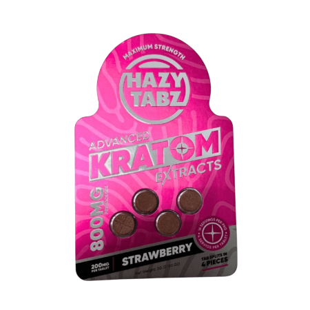 Hazy Tabz Advanced Kratom Extracts 800MG-4COUNT