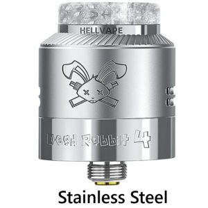 Hellvape Dead Rabbit 4 Rda Stainless Steel – Puffezee