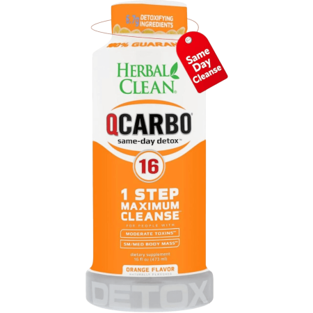 Herbal Clean Qcarbo 16 Orange