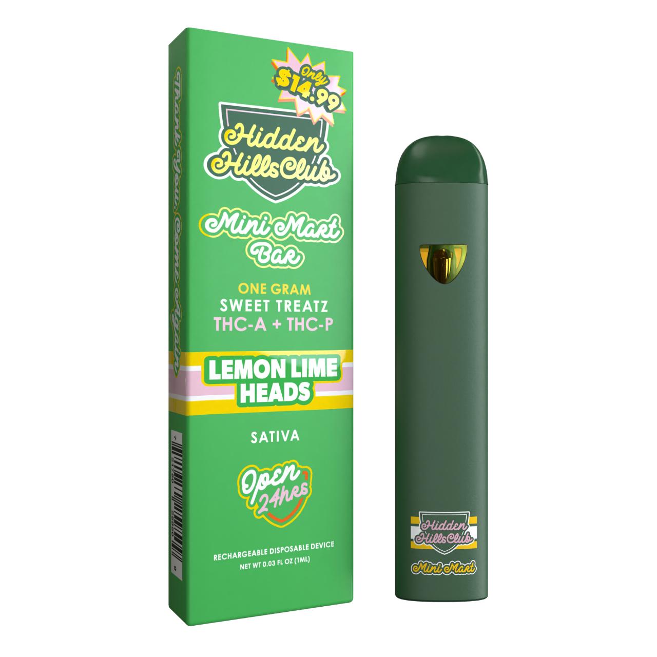 Hidden Hills Club Mini Mart Sweet Treatz THC-A THC-P Disposable 1G - Image 7