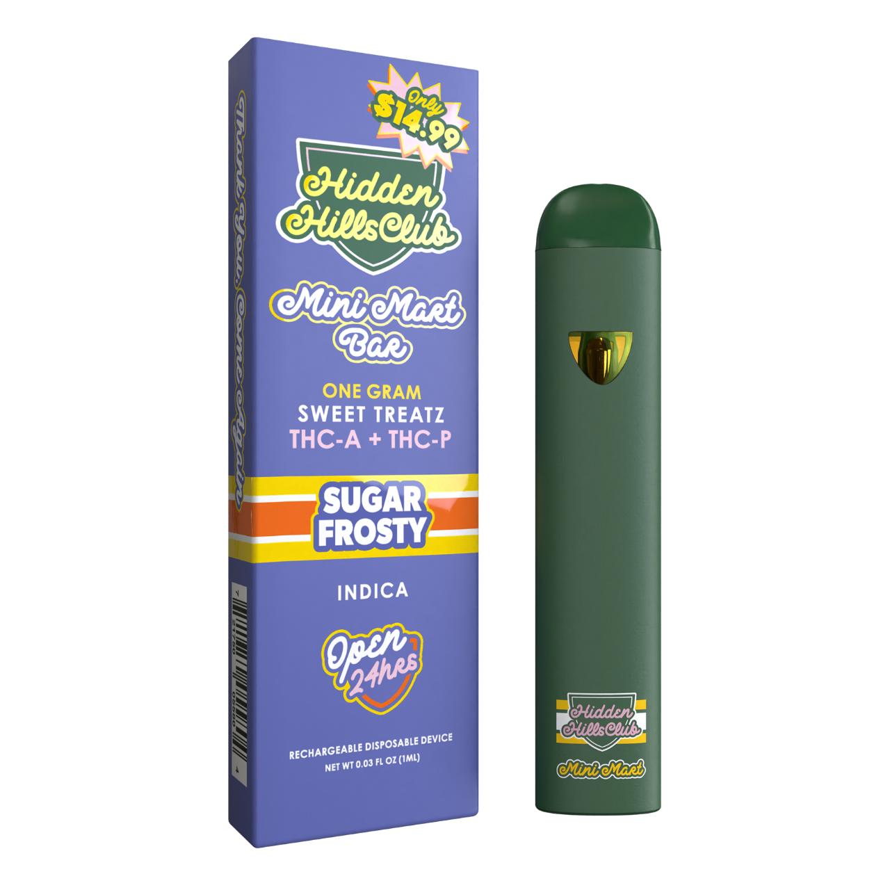 Hidden Hills Club Mini Mart Sweet Treatz THC-A THC-P Disposable 1G - Image 6
