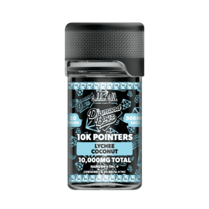 Hidden Hills Club x Diamond Boyz 10K Pointers D9 THCP Gummies 10000MG at Puffezee