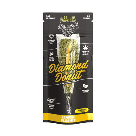 Hidden Hills Club x Diamond Boyz Diamond Donut 2.2G Pre Roll - 1Count