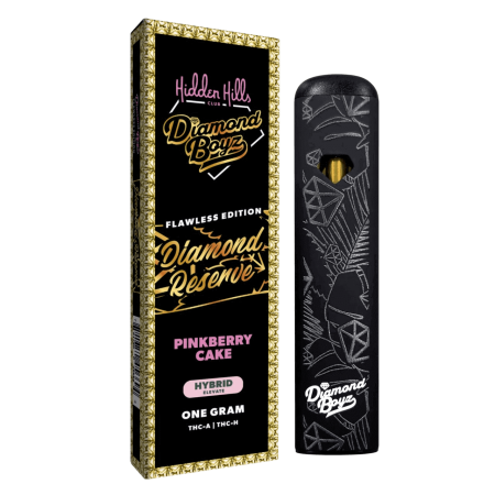 Hidden Hills Club x Diamond Boyz Diamond Reserve THC-A THC-H Disposable - 1G
