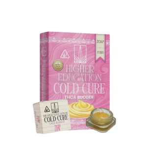 Higher Education Cold Cure THCA Budder 2G Dabs - 1PK at Puffezee