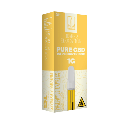 Higher Education Pure CBD Cartridge 1G
