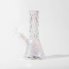 Hillside Iridescent Twisted Mini Beaker Purple at Puffezee – image 2