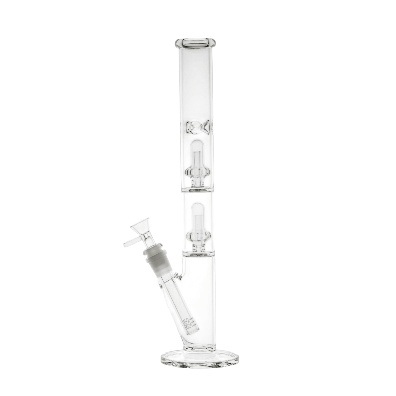 Hillside Water Pipe Double Perc Straight