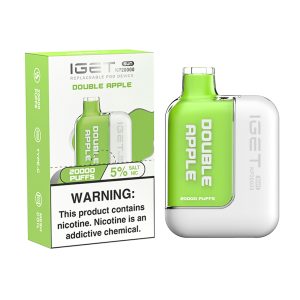 IGET Sun KP20000 Puff Replaceable Disposable Device Double Apple – Puffezee