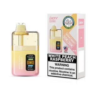 IJoy XP50000 Puff Disposable White Peach Raspberry – Puffezee