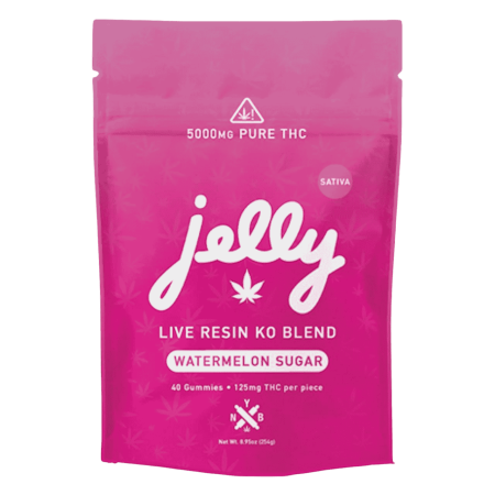 Jelly Live Resin KO Blend Gummies 5000MG