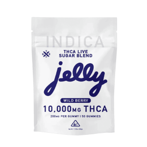 Jelly THCA Live Sugar Blend Gummies 10000MG at Puffezee
