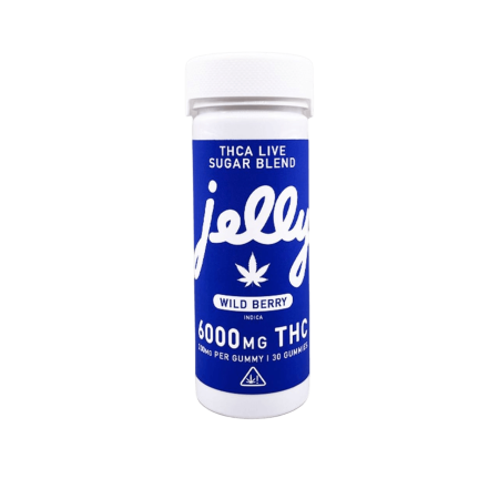 Jelly THCA Live Sugar Blend Gummies 6000MG
