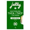 Jelly THCATHCP Live Rosin Master Blend Cartridge 1G Green Crack Sativa – Puffezee