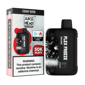 Juice Head Flex Freeze 50K Puff Disposable Cherry Bomb – Puffezee