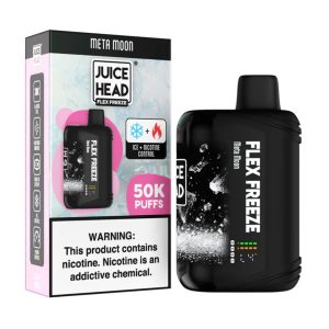 Juice Head Flex Freeze 50K Puff Disposable Meta Moon – Puffezee