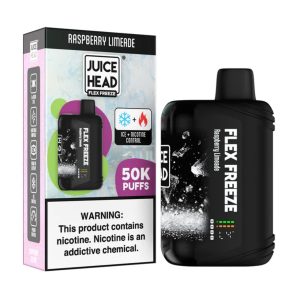 Juice Head Flex Freeze 50K Puff Disposable Raspberry Limeade – Puffezee