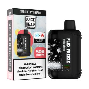 Juice Head Flex Freeze 50K Puff Disposable Strawberry Banana – Puffezee