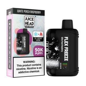 Juice Head Flex Freeze 50K Puff Disposable White Peach Raspberry – Puffezee