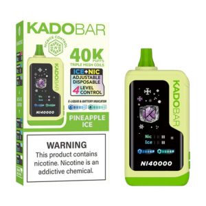Kado Bar 40K Puffs Disposable Pineapple Ice – Puffezee