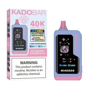 Kado Bar NI40K Puff Disposable Blueberry Watermelon – Puffezee