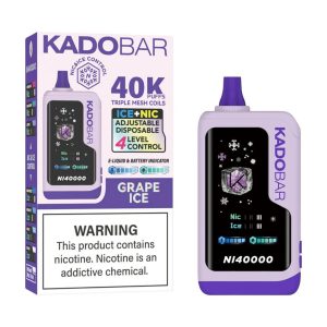 Kado Bar NI40K Puff Disposable Grape Ice – Puffezee